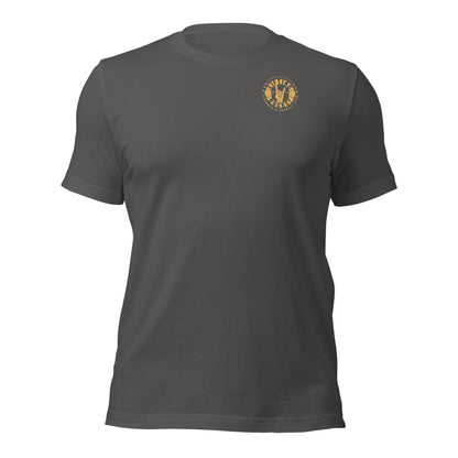 Unisex Dead & Rising T-Shirt, Brown Dead & Rising T-Shirt, Navy Dead & Rising T-Shirt