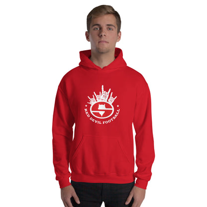 Unisex Springville Red Devil Football Pride Hoodie