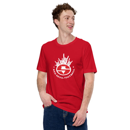 Unisex Springville Red Devil Football Pride t-shirt